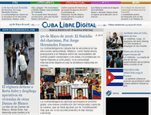 Tablet Screenshot of cubalibredigital.com